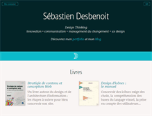 Tablet Screenshot of desbenoit.net